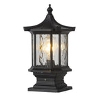 Lantern Pillar Lights European-Style Vintage Outdoor Pier Mount Light