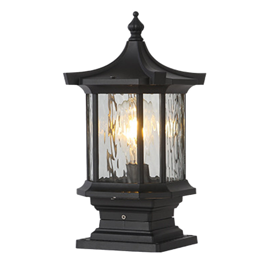 Lantern Pillar Lights European-Style Vintage Outdoor Pier Mount Light