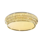 Flush Mounted LED Lights Luxury Eye-Protecting Crystal Lamp