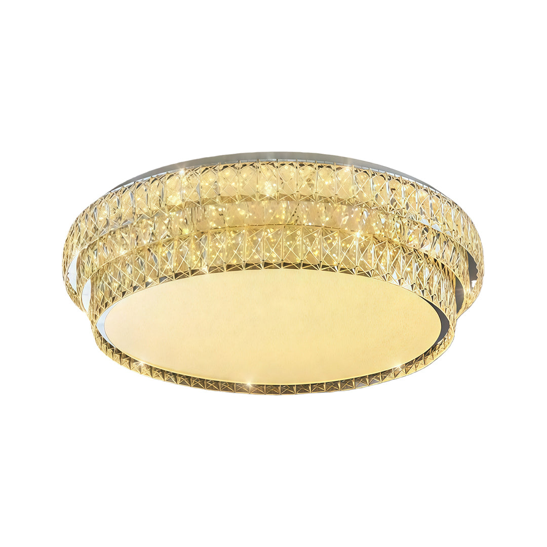 Flush Mounted LED Lights Luxury Eye-Protecting Crystal Lamp