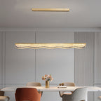 Large Gold Pendant Light Luxury Resin Crystal Shade Ceiling Lights