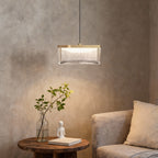 Large Metal Pendant Lights Modern Minimalist Zen Ceiling Light