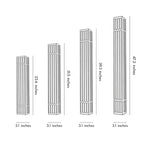 Large Outdoor Wall Light Modern Rectangular LED Light