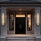 Large Outdoor Wall Light Modern Rectangular LED Light