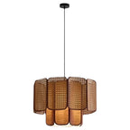 Bamboo Pendant Lights Japanese Zen Rattan Ceiling Light