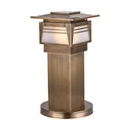 LED Bollard Garden Lights Outdoor Waterproof Copper Lamp