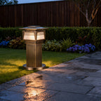 LED Bollard Garden Lights Outdoor Waterproof Copper Lamp