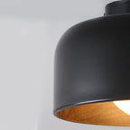 LED Ceiling Light Wood Grain Nordic Minimalist Light