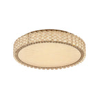 LED Flush Mount Ceiling Light Fixtures Luxury Crystal Lamp