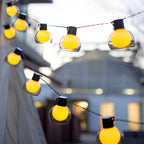 LED Globe String Lights Multi-power Mode Outdoor Lights