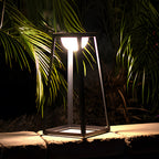 Metal Frame Outdoor Floor lantern Waterproof Garden Lighting