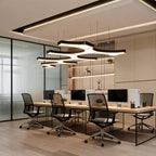LED Modern Chandelier Irregular Industrial Ceiling Light