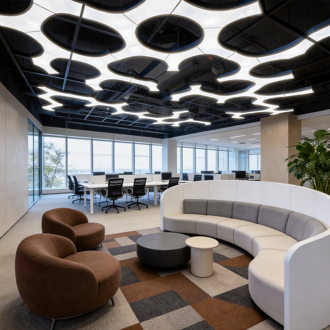 LED Modern Chandelier Irregular Industrial Ceiling Light