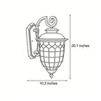 LED Outdoor Sconce Minimalist Elegant Waterproof Light