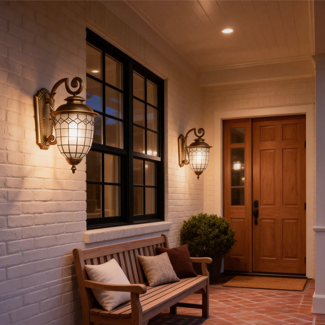 LED Outdoor Sconce Minimalist Elegant Waterproof Light