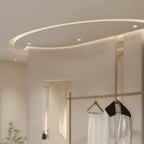LED Recessed Downlight Flush Mount Anti-Glare White Acrylic Light