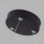 LED Pendant Ring Ceiling Light Modern Metal Acrylic Light
