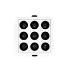 LED Spotlights Bulbs Modern White Aluminum Recessed Light