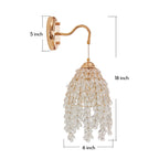 LED Wall Light Decor Luxury Minimalist Crystal Ambient Lamp