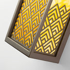 Lightbox Wall Lamp Vintage Waterproof Brown Outdoor Light