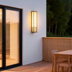 Lightbox Wall Lamp Vintage Waterproof Brown Outdoor Light