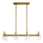 Unique Modern Chandeliers Simple Copper Ceiling Light