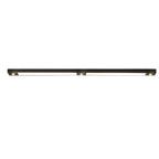 Linear Ceiling Pendant Light Black Modern Iron Light
