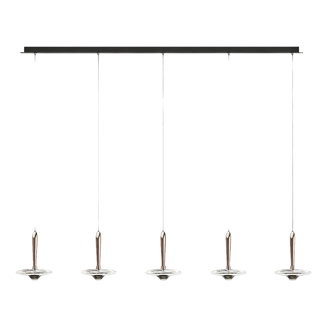 Chandelier with Round Crystals Creative Luxury Ceiling Light