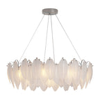 Feather Chandeliers Modern Luxury Glass Ceiling Light