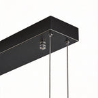 Linear Crystal Light Luxury Modern Rectangular Ceiling Light