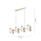 Metal Modern Chandelier Creative Minimalist Ceiling Light