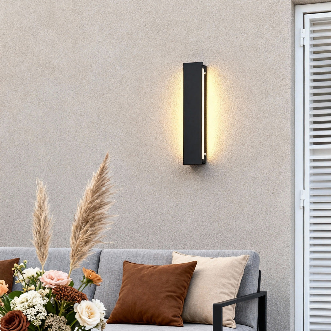 Linear Outdoor Wall Light Modern Waterproof LED Light