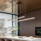 Linear Pendant Light Fixtures Modern Country Style Light