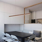 Linear Pendant Light Fixtures Modern Country Style Light