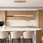 Linear Suspension Light Fixtures Modern Minimalist Eye-Care Lamp