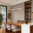 Linear Suspension Light Fixtures Modern Minimalist Eye-Care Lamp