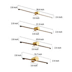 Linear Vanity Light Bar Dual-Color Bathroom Metal Light