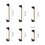 Linear Wall Light Outdoor Modern Minimalist Waterproof Lamp