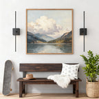 Linear Wall Lights Modern Wireless Black Iron Minimalist LED Lamp