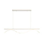 Linear Wave Design LED 1-Light Island Light - 47'' L