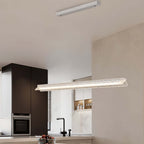 Modern White Pendant Light Frosted Acrylic Island Ceiling Light