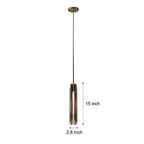 Long Crystal Tungsten Filament LED Bulb Post-Modern Pendant Lights