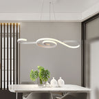 Unique Large Chandeliers Dimmable LED Simple Note Ceiling Light