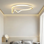 Geometric Flush Mount Light Minimalist Personality LED Design Light