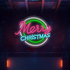 Luminous Letter Pattern Ins Christmas Acrylic LED Neon Sign Lights