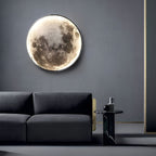 Full Moon Lamp Wall Modern Round LED Artistic Lamp