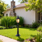 Post Lights for Garden Traditional European Style Waterproof Lamp