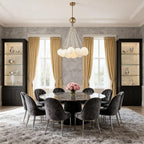 Bubble Glass Chandelier Chic Luxurious Ceiling Light Nordic Unique