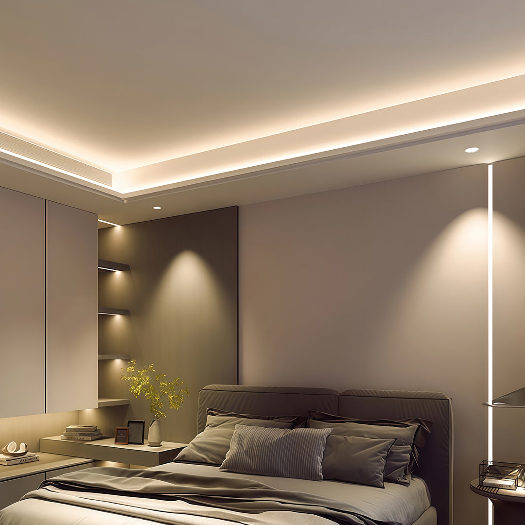 Flush Mount Spotlights Ultra-Thin Anti-Glare Wall Washer Light