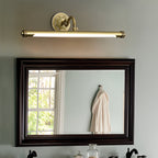 Gold Bathroom Vanity Light European Pure Copper Mirror Wall Light